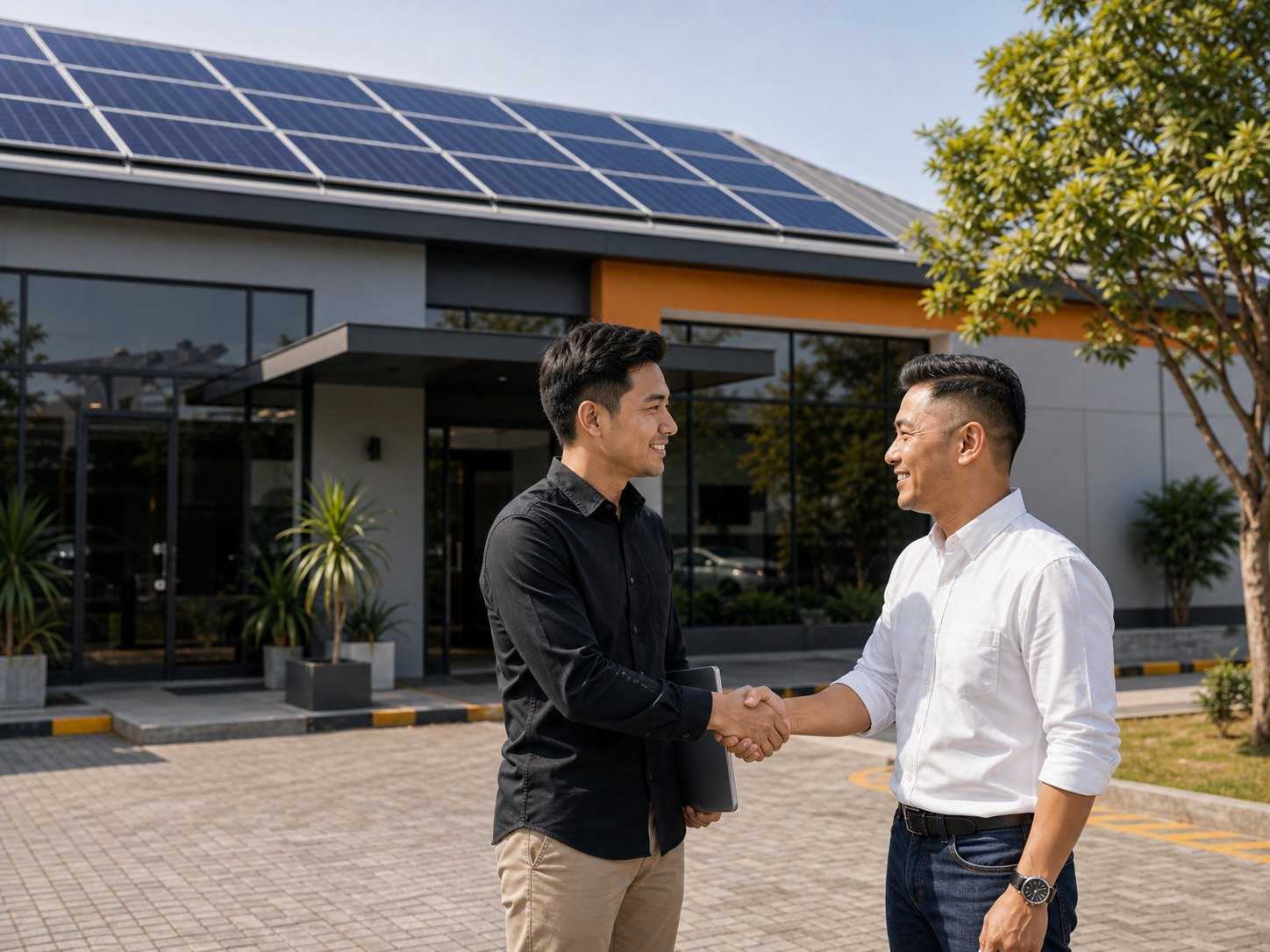 Solar project site